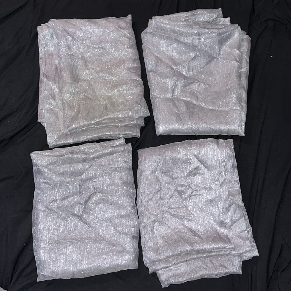 4 Sheer Curtains